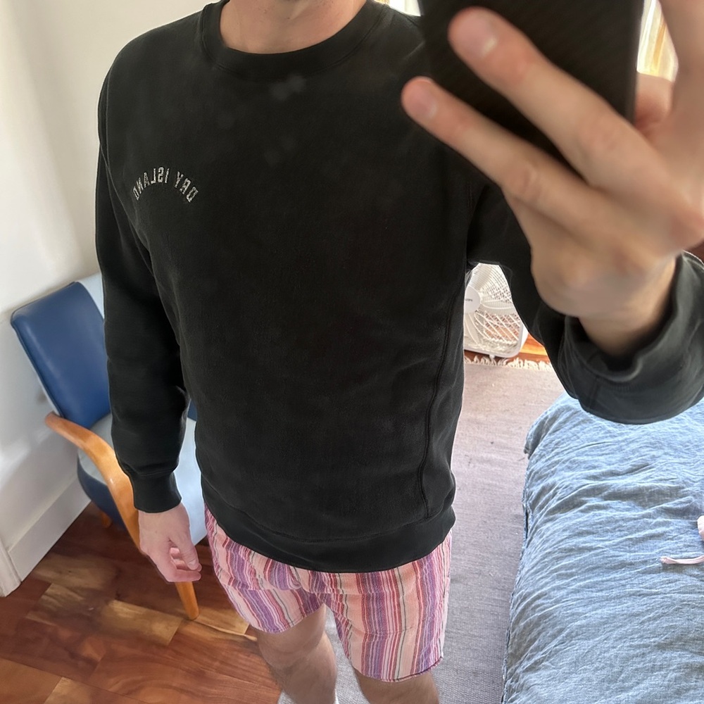 Black Crewneck Sweater